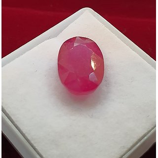 Ruby Gemstone Natural 5.5 Ratti Manik Stone Astrological Lab Certified