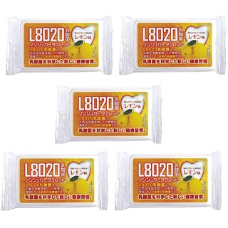 Doshisha L8020 Anti Bacteria Dental Care Tablets, Lemon Flavor, Made in Japan, Pack of 5, 9gms Each.
