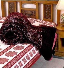 Phoenix International Double Bed Jaipuri Razai Velvet Double Bed razai Soft and Light Weight  Printed Winter Quilt/ Comforter/Razai/Jaipuri Razai/Blanket/Dohar/Jaipuri Prints
