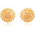 Vighnaharta Traditional Daily Wear Gold Plated Alloy Stud Earring For Women And Girls