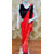 Desinger Light Red Satin Saree