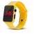 Farp Digital Led Watch Rubber Type Yellow Colour Boys And Girls Watch Kids Watch