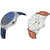 Adk Lk-24-46 Blue & White Color Dial For Men