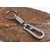 Productmine Heavy Dutymetal Spring Hook Locking Keychain For Bike Cars Key Chain- Silver
