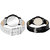 Adk Lk-234-Mt-01 Black & Orange Color Dial For Men & Women
