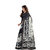 Meia Beige Bhagalpuri Silk Block Print Saree With Blouse