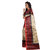 Svb Saree Red Colour Bhagalpuri Silk SAree Without Blouse
