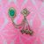 Men Style Mens Suit Green Rhinestone Crystal Wedding Party Wear Lapel Pin Gold Brass Crystal Brooch.