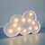 House Of Quirk Cloud Night Light Led Marquee Sign-Baby Light-Battery Operated Nursery Lamp, Decorative Light - White