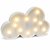 House Of Quirk Cloud Night Light Led Marquee Sign-Baby Light-Battery Operated Nursery Lamp, Decorative Light - White