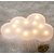 House Of Quirk Cloud Night Light Led Marquee Sign-Baby Light-Battery Operated Nursery Lamp, Decorative Light - White