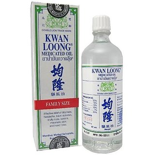 KWAN LOONG Medicated Oil For Pain Relief Of Minor Aches,Muscles  Joins Liquid  (57 ml).