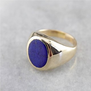 Ceylonmine-Certified Lapis Lazuli Stone Ring Natural & Original Gemstone Ring 6.00 Ratti For Unisex