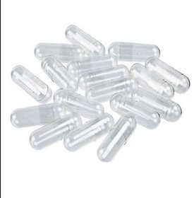 Empty Gelatin Capsules 00 Colorless