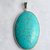 Ceylonmine Turquoise Pendant Natural Firoza Stone 7.25 Ratti Pendant Firoza Pendant/Locket For Astrological Purpose