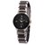 Iik Collection Silver And Black Analog Watch For Woman