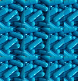 Empty Gelatin Capsules 0 Blue 500.