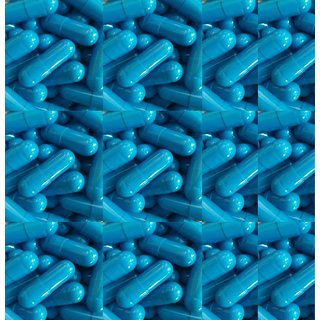 Empty Gelatin Capsules 0 Blue 500.