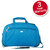 Timus Club Mumbai 55CM Ocene Blue 2 Wheel Duffle Bag Trolley Bag for Travel (Cabin Luggage)