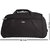 Timus Club Mumbai 65CM Black 2 Wheel Duffle Trolley Bag for Travel (Check-In Luggage)