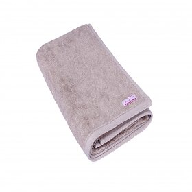 Mummas Touch Organic Cotton and Bamboo Kids Bath Towel (Beige) (5 to 10 Years)