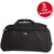 Timus Club Mumbai 65CM Black 2 Wheel Duffle Trolley Bag for Travel (Check-In Luggage)