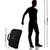 Timus Club Mumbai 65CM Black 2 Wheel Duffle Trolley Bag for Travel (Check-In Luggage)