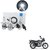 Auto Addict C6 H4 Bike Headlight Bulb 50W Led Conversion Kit (White) For Bajaj Ct 100