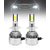 Auto Addict C6 H4 Bike Headlight Bulb 50W Led Conversion Kit (White) For Bajaj Ct 100