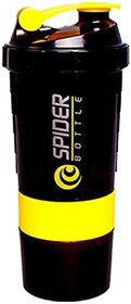 Eastern Club Spider Protein Shaker Bottle For Gym - 500Ml (Multi Colour Will Be Shipped)