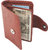 Pocket Bazarmen Tan Artificial Leather Card Holder(10 Card Slots).