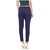 Rivi women slim fit navy blue pencil trouser pant