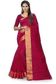 Svb Pink Colour Art Silk Printed  Saree