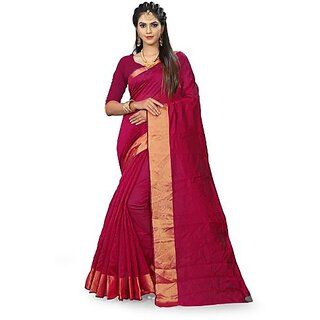 Svb Pink Colour Art Silk Printed  Saree