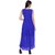 RIVI Woman's Stylish Blue Maxi Dress