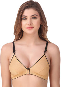 Empisto Branded Skin color Cotton Fabric Line Bra