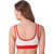 Empisto Branded Red Color Cotton Fabric Sport Bra