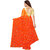 Eka Lifestyle Women's Navy Chiffon Embellished Saree
