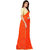 Eka Lifestyle Women's Navy Chiffon Embellished Saree