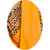Eka Lifestyle Women's Yellow Georgette Printed Saree
