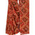 Eka Lifestyle Women's Orange Georgette Printed Saree