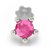CEYLONMINE Ruby nosepin natural  original stone nosepin silver  women  girl