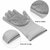 Online Mantra Magic Saksak Silicon Wet and Dry Disposable Glove Set ( Multi Color )
