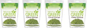 Health First Pure Organic Arabica Green Coffee Beans powder For Weight Management (800 grams(pack of 4))