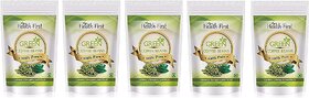 Health First 100 Pure Green Coffee Beans - 200 g (Pack of 5)
