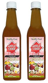 Health first Raw Apple Cider Vinegar - 500 ml - with strand of mother - Unfiltered and unpasturised,high quality cider a
