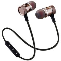 Wireless Sports Bluetooth Magnet Earphone Hand-free Headphone For All Smart