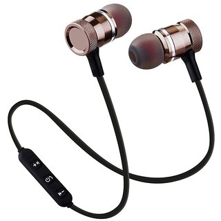 Wireless Sports Bluetooth Magnet Earphone Hand-free Headphone For All Smart