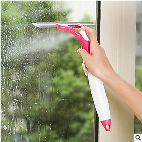 Magic spray glass cleaning wiper for Car and house windows.