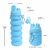 Silicone Collapsible Water Bottle Foldable for Traveling Camping